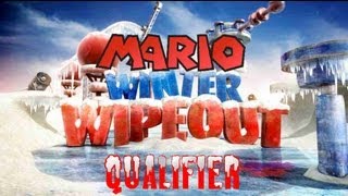 Mario Winter Wipeout  Qualifier [upl. by Drahcir]