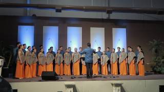 The Philippine Meistersingers  AUP Song quotOn Ever Onwardquot arr by Ramon Lijauco Jr [upl. by Llenol690]