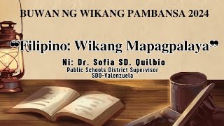 FILIPINO WIKANG MAPAGPALAYA [upl. by Jedd699]