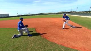 First Base Drills  Fundamentals of First Base Series by IMG Academy Baseball Program 4 of 4 [upl. by Clovis]