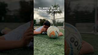 Si Pool y te saludo 🎱 pool memesfutbol humor futboleros futbolcomedia tiposdejugadores [upl. by Jarret]