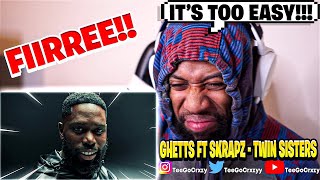 UK WHAT UP🇬🇧 ALBUM SOON Ghetts  Twin Sisters feat Skrapz REACTION [upl. by Engamrahc]