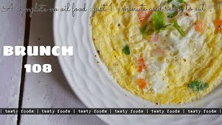 Brunch 108  Omelette in Microwave  Microwave Recipes  Brunch 101  Tasty Foods  4k [upl. by Britt]