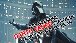 The Awesome Darth Vader Dialogue we Never Got to Hear Smallwood Struggles [upl. by Ailehpo]