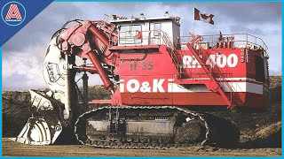 OampK Terex RH400  The Largest Hydraulic Excavator ever created by man  AnDaHydraulic [upl. by Janek]