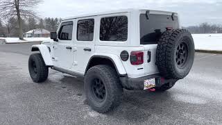 My 2021 Jeep JLU Rubicon on 35quot Tires with NO LIFT [upl. by Neenwahs943]