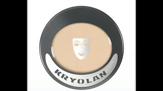 Kryolan Ultra Foundation  Full Coverage [upl. by Aracot]