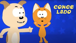 CONGELADO 🐶🐱🐷 El gatito Koté 😺 Canciones infantiles [upl. by Frayda]