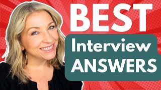 Top 10 Most Common Job Interview Questions ANSWERED [upl. by Itteb]