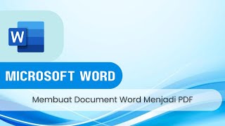 Menggabungkan file word dengan pdf  Microsoft Word [upl. by Trace]