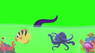 Fish stampede green screen stampede greenscreen animal [upl. by Reisinger360]