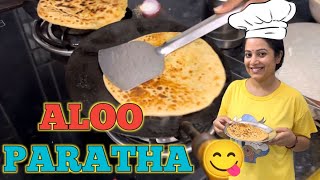 Apko Demand Pe AlooParatha Recipe 😋 II Jims Kash Vlogs vlog [upl. by Nipahc139]