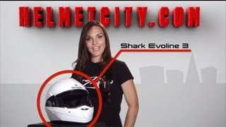 Shark Evoline 3 ST Helmet Review by Helmet City [upl. by Kataway536]