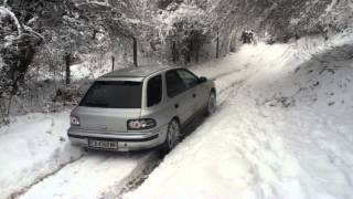 Subaru Impreza 20i Snow3MOV [upl. by Ekal352]