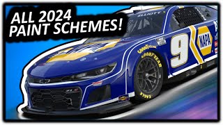 All 2024 NASCAR Paint Schemes December [upl. by Htezil]