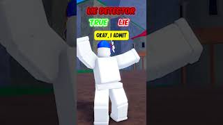 FOR EVERY LIE HE EARNS A THOUSAND ROBUX IN BLOX FRUITS ⛏ shorts [upl. by Calendre]