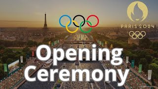 Paris Olympics 2024 Opening Ceremony REVIEW [upl. by Esiocnarf]