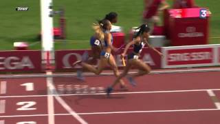 Championnats dEurope 2014 4X400 femmes incroyable finish [upl. by Derward]