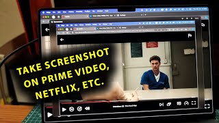 How To Take Screenshot On Prime Video Netflix etc Desktop Browser  Fix BlackGray Screenshot [upl. by Bartlet498]