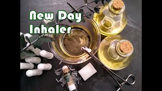 Making New Day Inhaler Camphor Menthol amp Eucalyptus Nasal Treat [upl. by Alrick254]