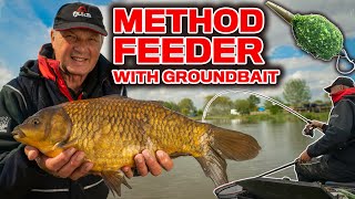 Tommy Pickering Hectic Method Feeder Fishing on Groundbait [upl. by Allicirp]