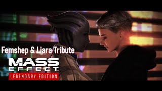 Femshep amp Liara Tribute  Mass Effect Legendary Edition [upl. by Atilef60]