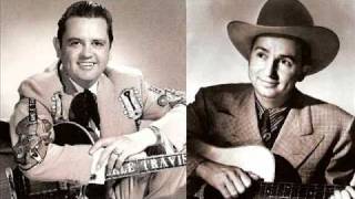 Merle Travis amp Johnny Bond  When Its Time For The Whippoorwill To Sing [upl. by Svirad150]