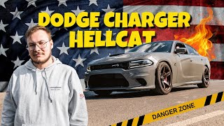 Amerykański Potwór Test Dodge Charger Hellcat 717 KM [upl. by Santiago]