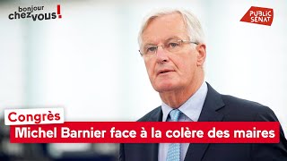 Le débat  Michel Barnier face à la colère des maires [upl. by Yendis]