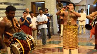 Kumaran Panchamoorthys Thillana Performance at Sri Shenpaga Vinayagar Temple Singapore [upl. by Nivar541]