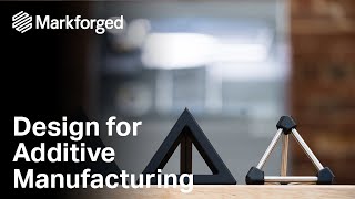 How to Design for Additive Manufacturing 5minute overview [upl. by Aicenert]