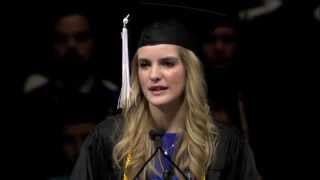 Winter 2014 Commencement Speech  Lauren Bramwell [upl. by Ahsik]