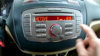 Ford Tourneo Connect 6000 cd Bluetooth Silme [upl. by Vasileior]