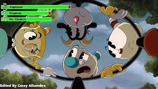 The Cuphead Show 2022 Charmed amp Dangerous with healthbars [upl. by Eshelman]