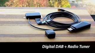 DAB Radio Tuner Receiver Stick overview [upl. by Magdau]