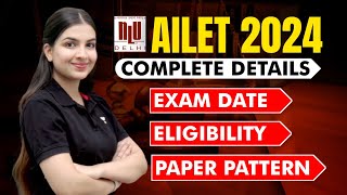 AILET 2024  Exam Date  Eligibility  Exam Pattern  AILET 2024  Unacademy CLAT ailet ailet2024 [upl. by Feeley601]