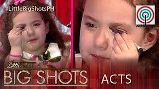 Little Big Shots Philippines Jacey  5yearold Little Makeup Artist [upl. by Ydnerb]