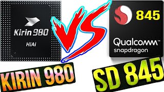 Kirin 980 Vs Snapdragon 845  SD 845 BETTER Qualcomm Snapdragon 845 Vs Huawei Kirin 980 Benchmark [upl. by Adnoloy]