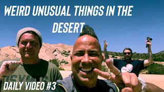 Weird and Unusual Things in the California Desert plus Random Filming Locations Found in the Hills [upl. by Aitrop59]