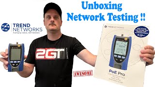 The New Trend Networks POE Pro Tester  Unboxing amp Demo  trendnetworks [upl. by Elamor]