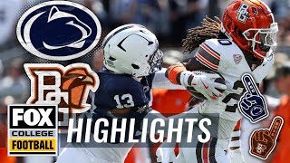 Penn State Nittany Lions vs Bowling Green Falcons Highlights  FOX College Football [upl. by Rogerg]