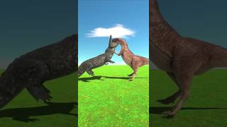 Purussaurus vs Allosaurus viralvideo dinosaur trending [upl. by Yromas813]