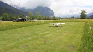 Hangar 9 Beaver 30cc Maiden Flight [upl. by Mirilla240]