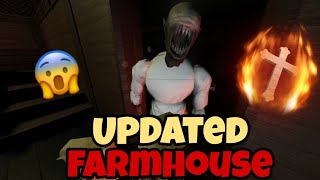 Roblox Blair  Trio GHOST hunting in updated farmhouse roblox [upl. by Errecart]