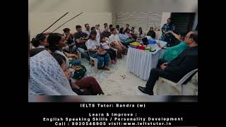 Learn  How to improve your English Speaking Skills at IELTS tutor Bandra w [upl. by Eirtemed63]