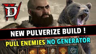 Diablo 4  The Most OVERPOWERED Pulverize Druid Build Abattoir of Zir T10 [upl. by Culosio306]