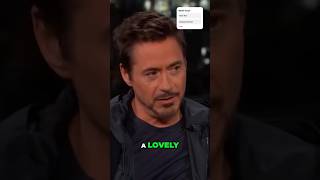 HILARIOUS Robert Downey Jrs Funniest Interview Moments shorts [upl. by Jewell678]