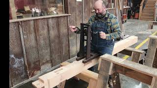 November 2024 Intro to Timber Framing Workshop at The Timber Frame Learning Center of WNC [upl. by Fagen]