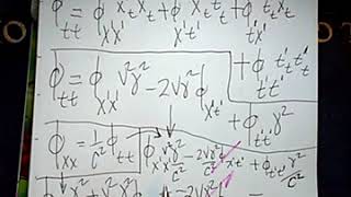 Relativistic Invariance ELECTROMAGNETIC WAVE EQUATION [upl. by Erastatus]