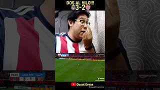 Reacción a Chivas 3 vs Necaxa 2 futbol shorts short [upl. by Sawyor]